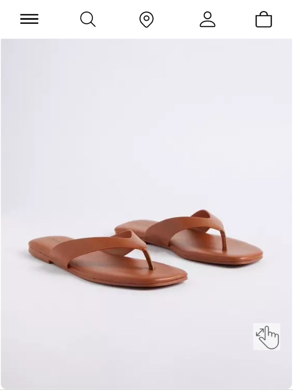 Torrid Square Toe Flip-Flop (WW)
